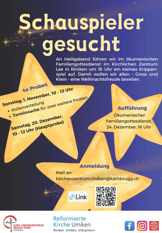 Aufruf_Schauspieler_Krippenspiel Aufruf_Schauspieler_Krippenspiel