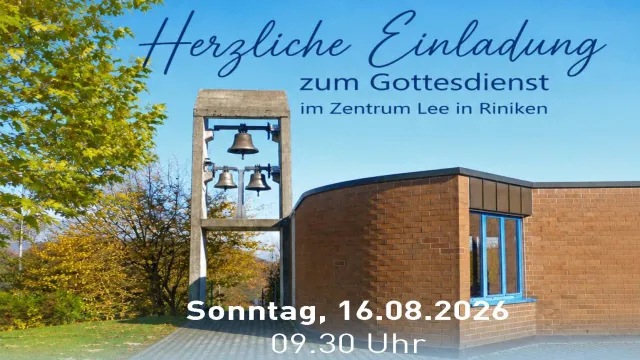 Gottesdienst in Riniken Gottesdienst in Riniken