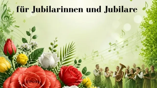 Ständli für Jubilare Ständli für Jubilare